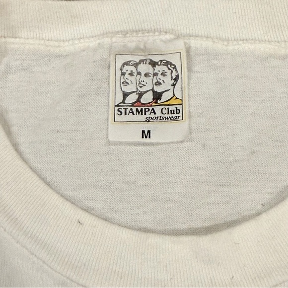 Vtg 90s New York Giants English & Hebrew Sz Medium Vintage T-Shirt - Picture 4 of 4